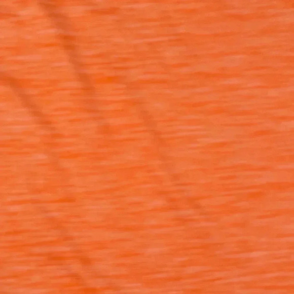 FootJoy Polo Shirt Men’s Medium Orange Heather Performance Short Sleeve Golf - Picture 3 of 8